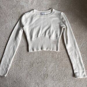 Sweater, white